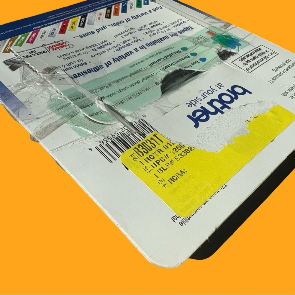 P-Touch brother electronic laminated tape